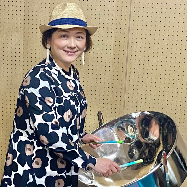 山田園恵　スティールパン